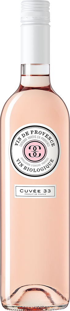 Cuvée 33 Coteaux Varois en Provence Rosé Organic